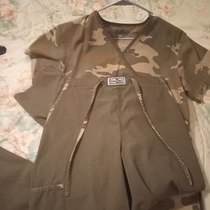 Nice camouflage scrubs
